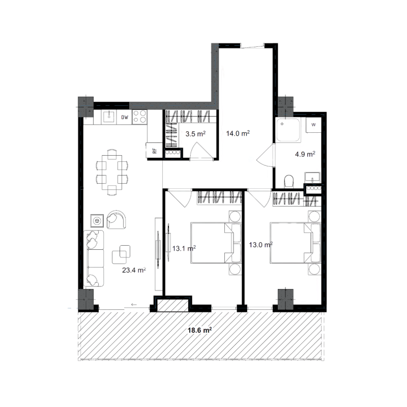 ბინა #517