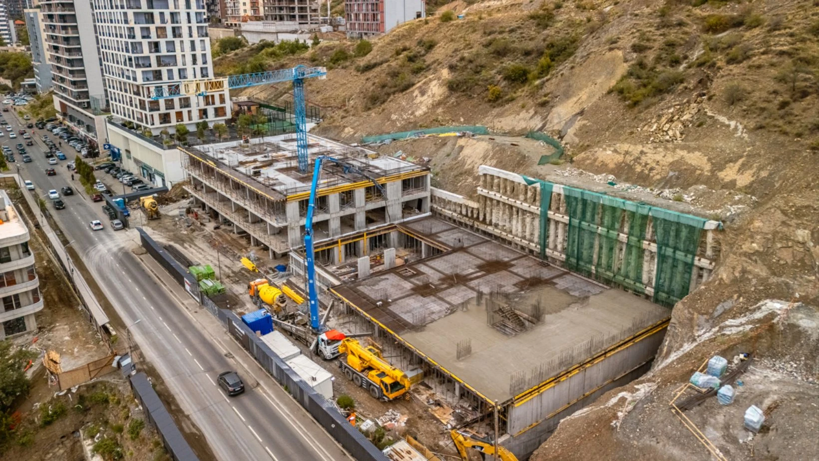 მშენებლობის პროგრესი - სექტემბერი