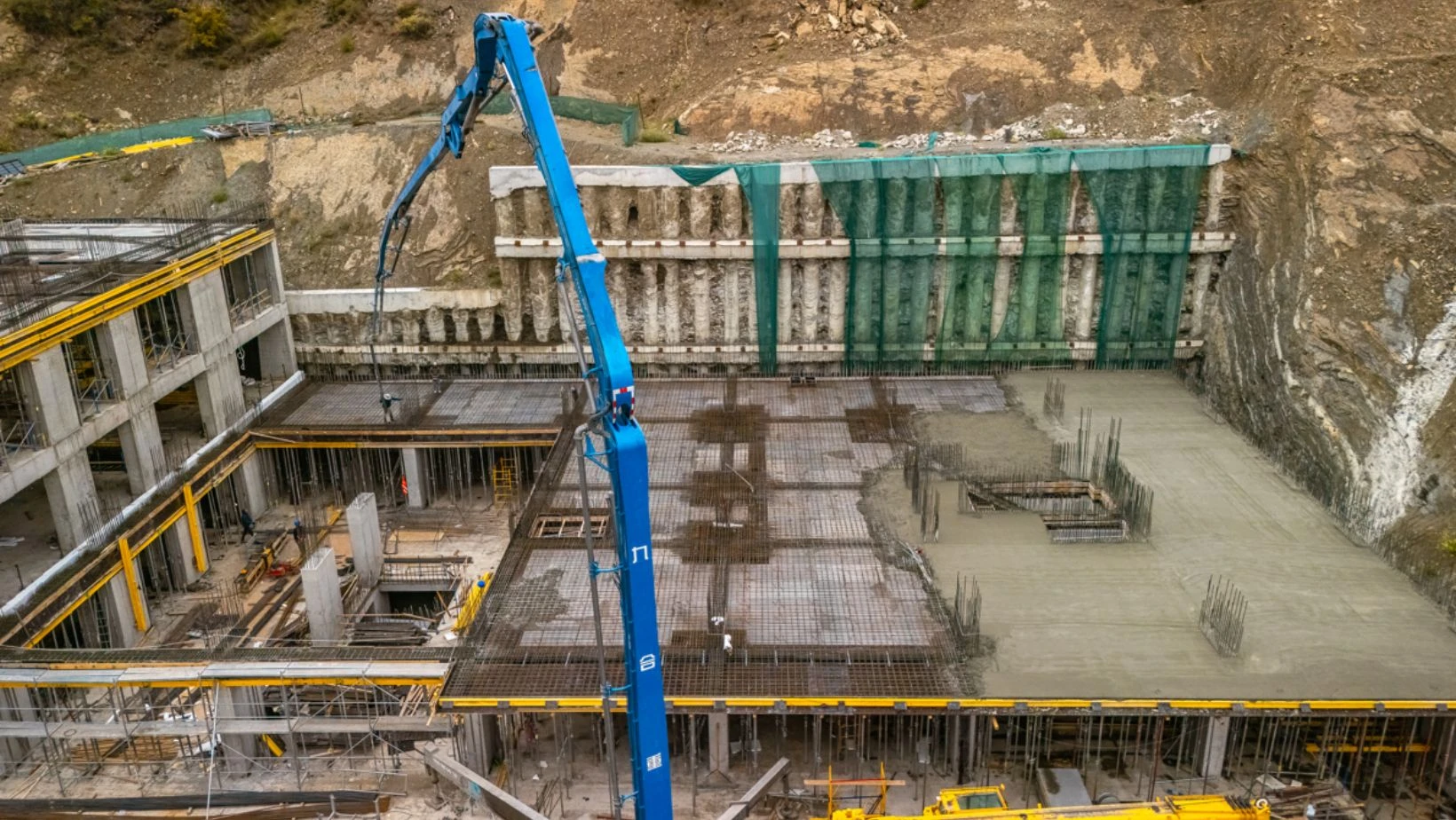 მშენებლობის პროგრესი - სექტემბერი