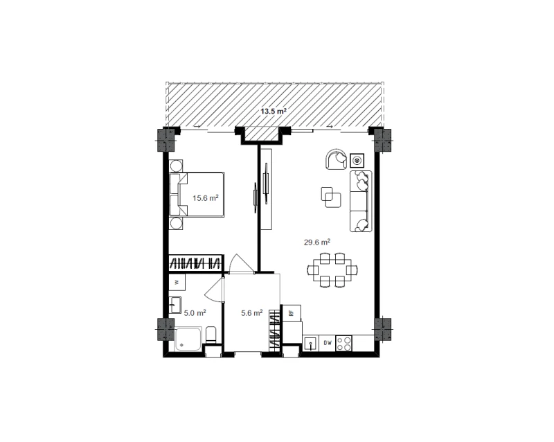 Квартира #605