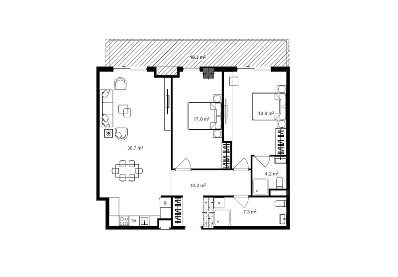 Квартира #1307