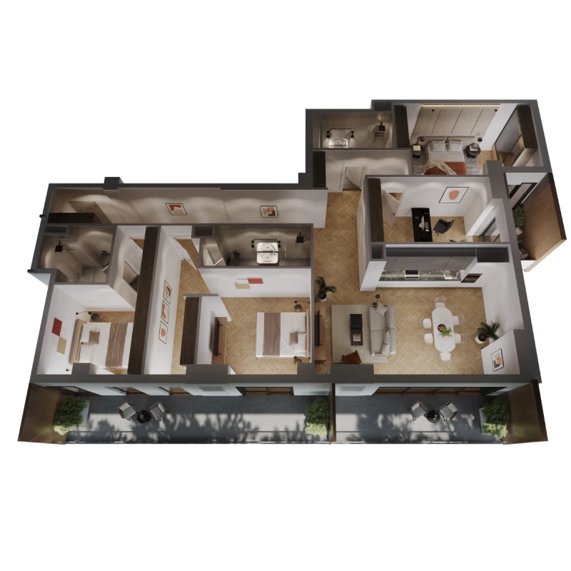 ბინა #1112-1113